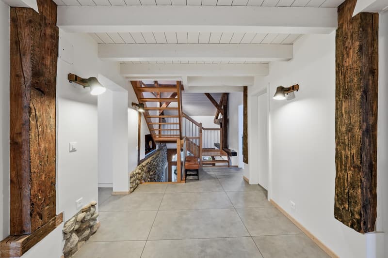 Magnifique maison de village avec piscine et jardin (9)