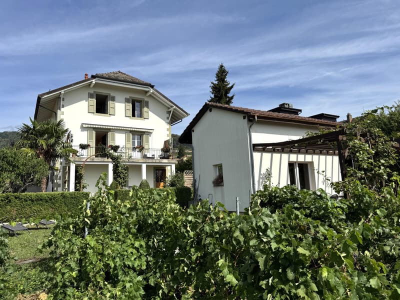 Charmante maison individuelle avec vue sur le lac et les Alpes (1)