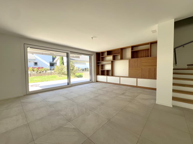 Magnifique maison jumelle neuve de 4.5 pièces avec grand jardin privatif (5)