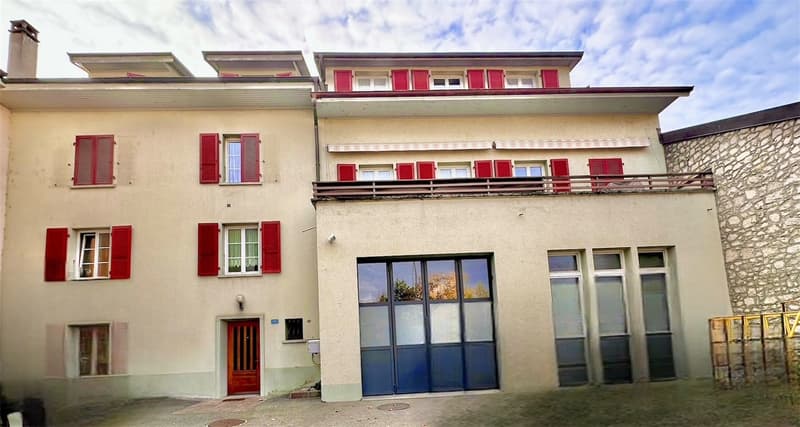 Immeuble mixte avec bon rendement