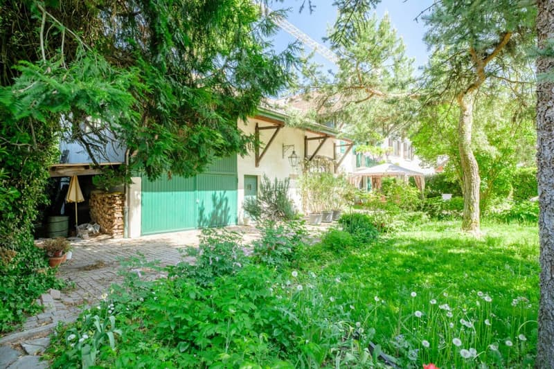 Maison de village de caractère avec jardin arborisé (12)