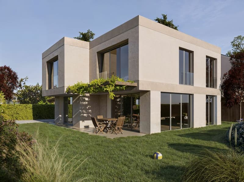 Villa contemporaine neuve avec jardin privatif (1)