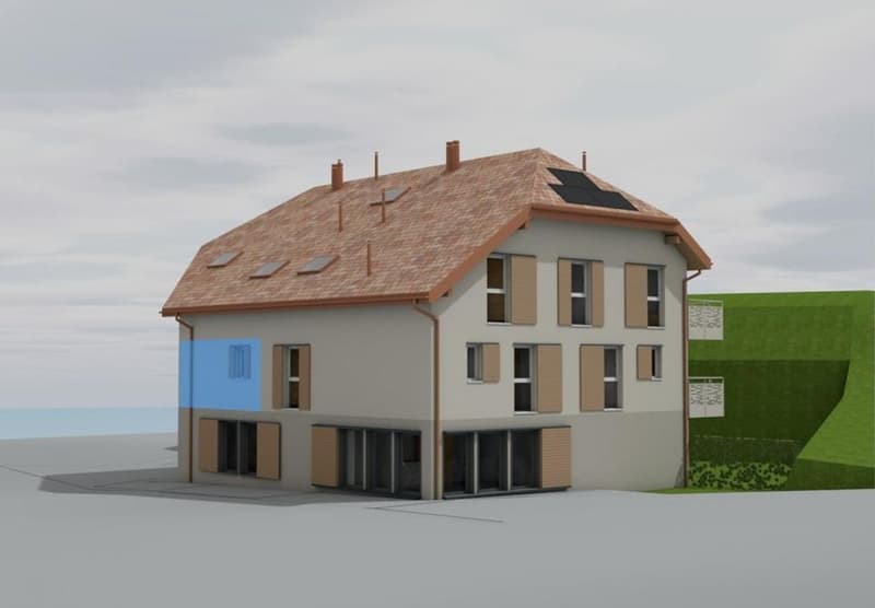 PROJET NEUF : Appartement de 3.5 pièces au premier étage (4)