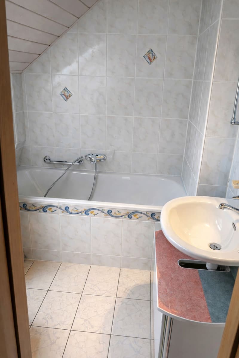 Salle de bains parentale