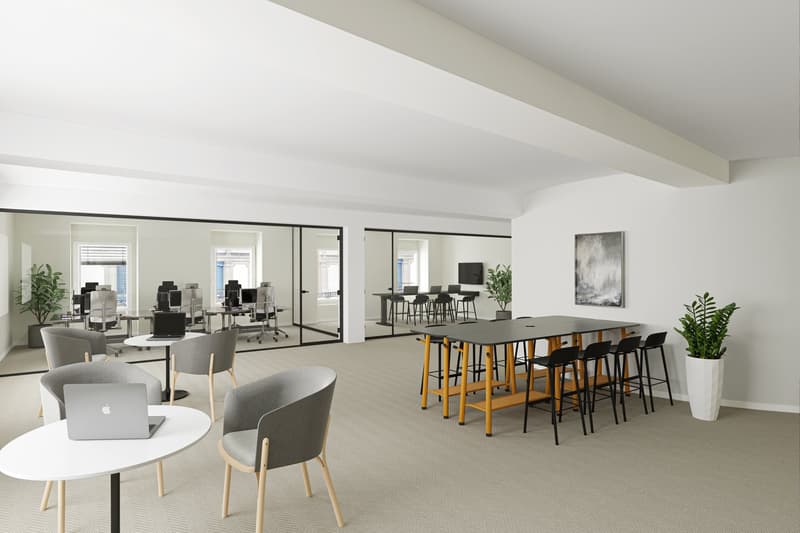 Magnifiques bureaux de 730 m2 à la place Longemalle (4)