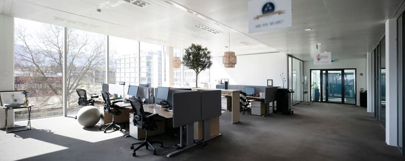 Surface disponible 450 m2- Immeuble Galaise 24 à Plan-Les-Ouates (4)