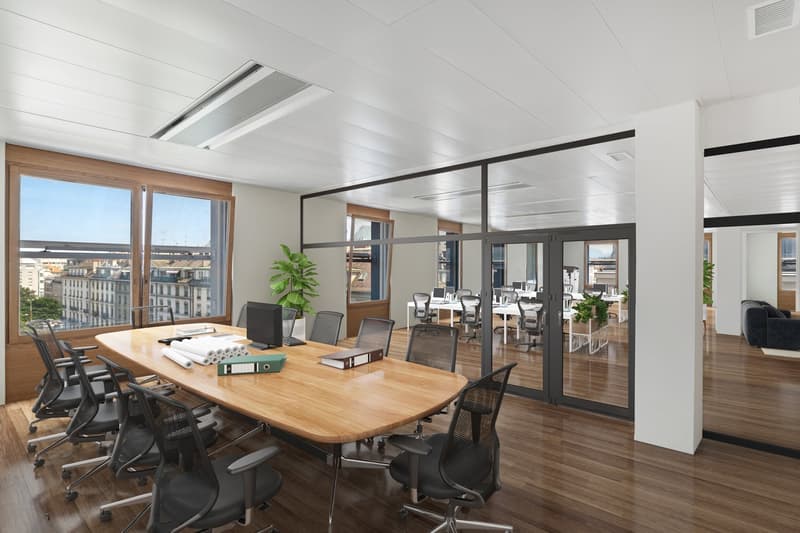 Bureaux aménagés de 465 m2 – Rue du Mont-Blanc 7 (2)