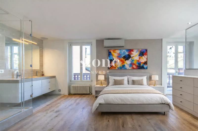 Au coeur des Eaux-Vives! Superbe duplex avec terrasse (10)