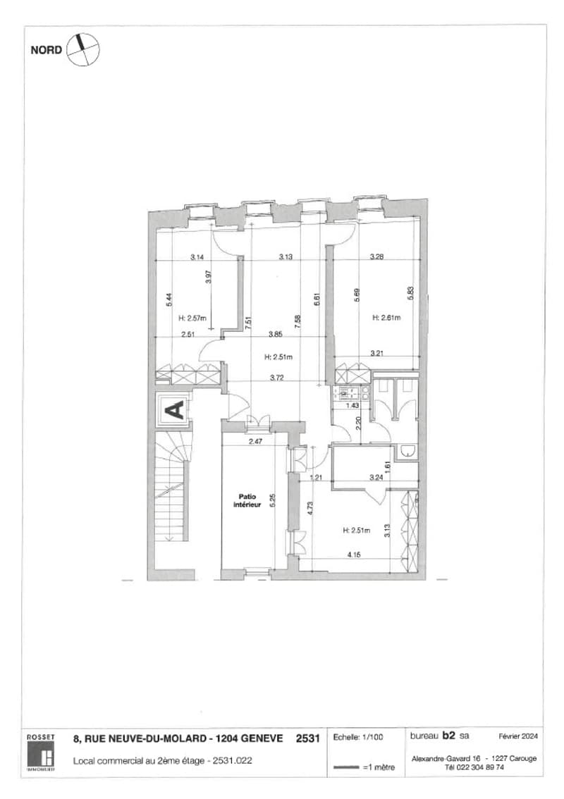 Bureaux d'env. 120 m2 au 2ème étage (9)