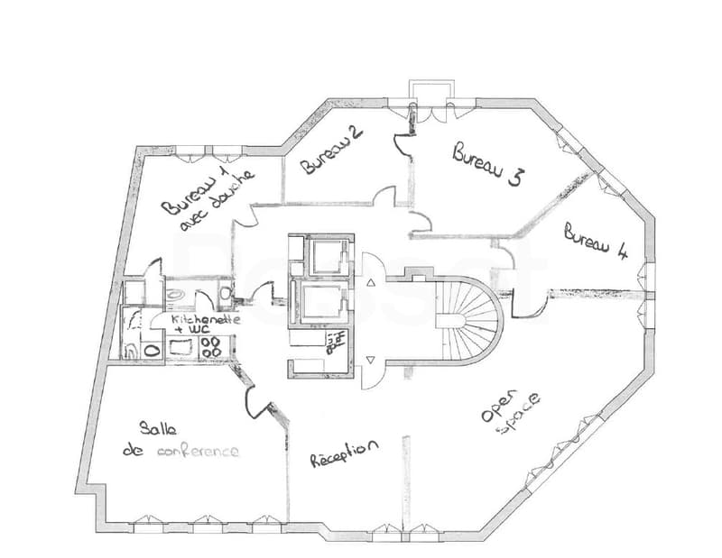 Bureaux d'env. 252m² au 3ème étage (7)