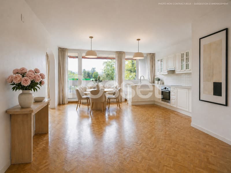 Bel appartement avec grande terrasse au coeur des Trois Chênes (3)