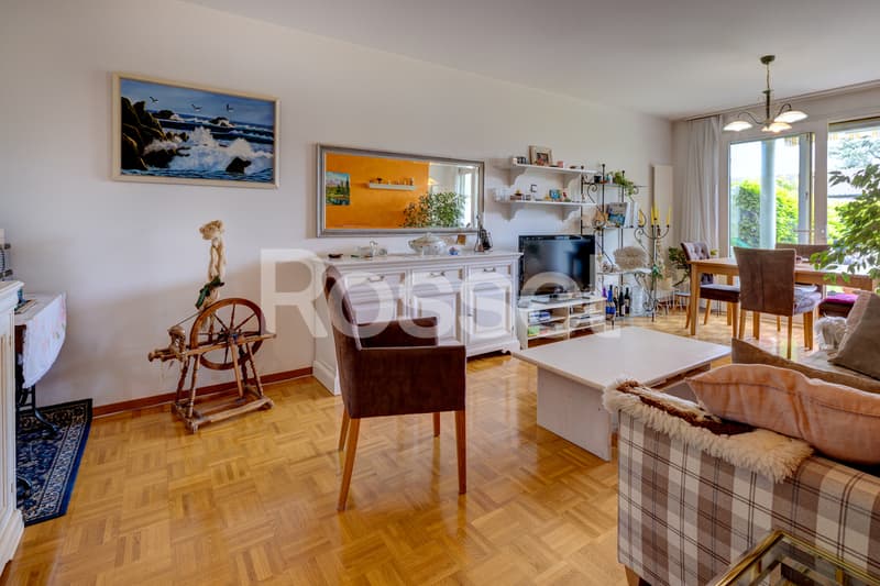 En Exclusivité : Charmant appartement avec terrasse et jardin à Bernex (5)