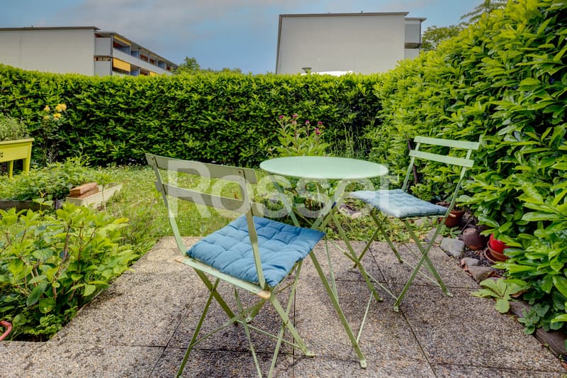 En Exclusivité : Charmant appartement avec terrasse et jardin à Bernex (13)