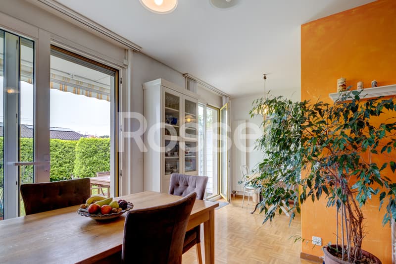 En Exclusivité : Charmant appartement avec terrasse et jardin à Bernex (3)