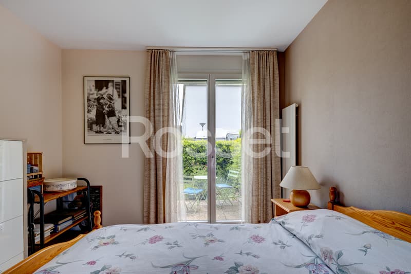 En Exclusivité : Charmant appartement avec terrasse et jardin à Bernex (9)