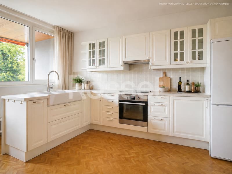 Bel appartement avec grande terrasse au coeur des Trois Chênes (2)