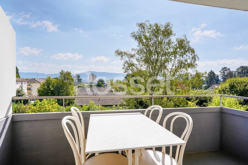 En Exclusivité : Charmant 3 pièces avec balcon au coeur de Versoix (1)