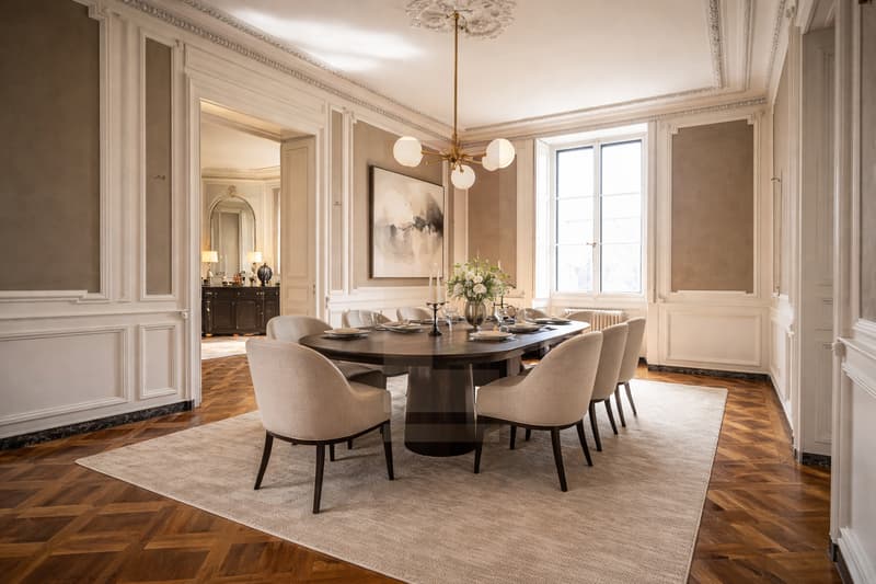 Élégant appartement de caractère avec vue dégagée sur le Parc des Bastions (2)