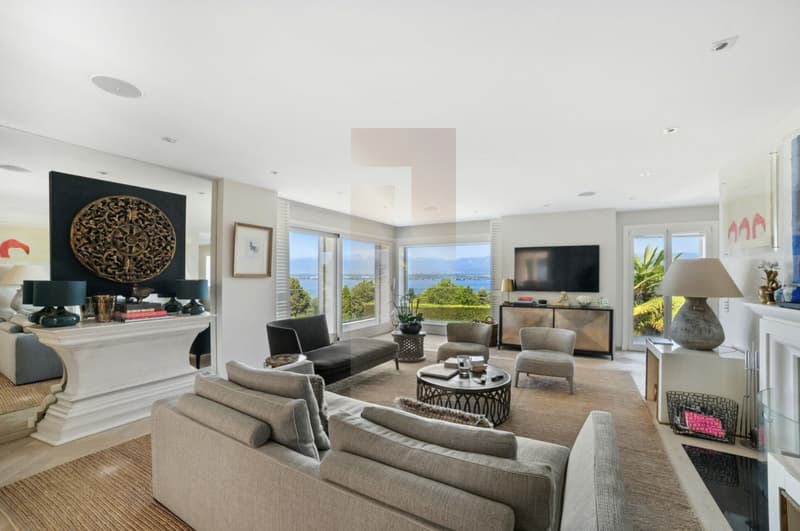 Sublime maison avec vue lac à Anières (3)