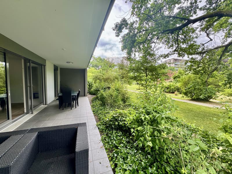 Superbe rez de jardin à Cologny (6)