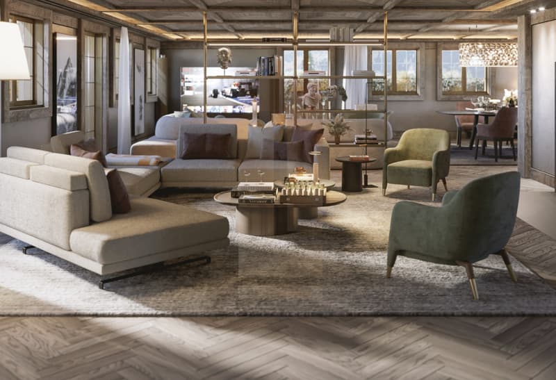 Un appartement d'exception au coeur de Gstaad (3)