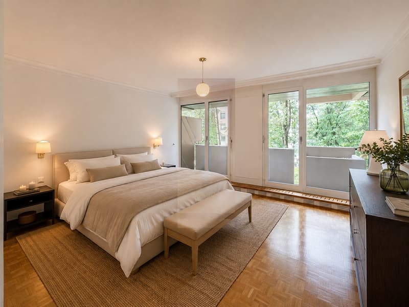 Prestigieux appartement traversant à Champel (5)