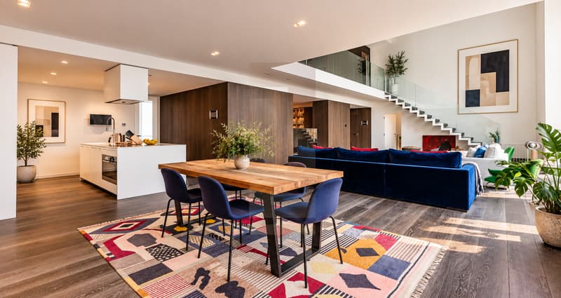 Élégant duplex contemporain avec double hauteur et services hôteliers (2)