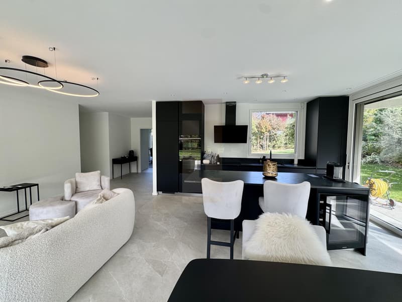 Superbe appartement meublé en rez de jardin (2)
