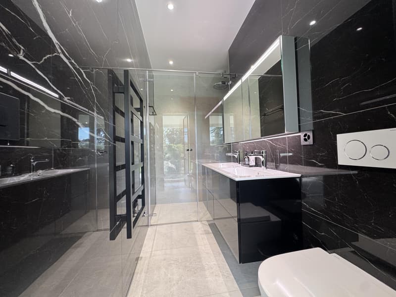 Superbe appartement meublé en rez de jardin (7)