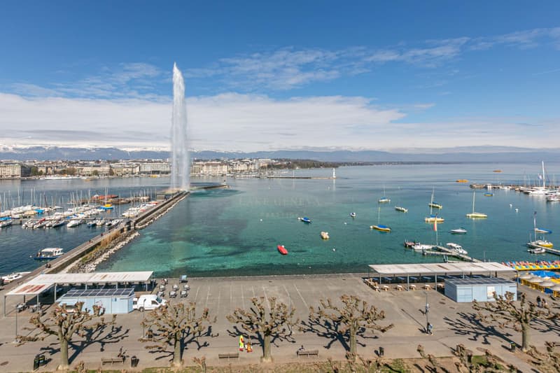 Attique neuf d'exception avec vue panoramique sur lac et Jet d'eau (2)