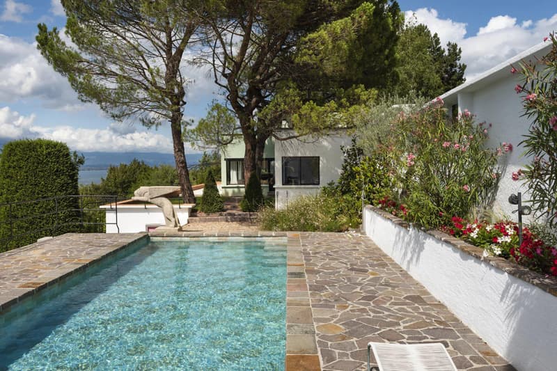 Superbe villa atypique surplombant le lac (5)