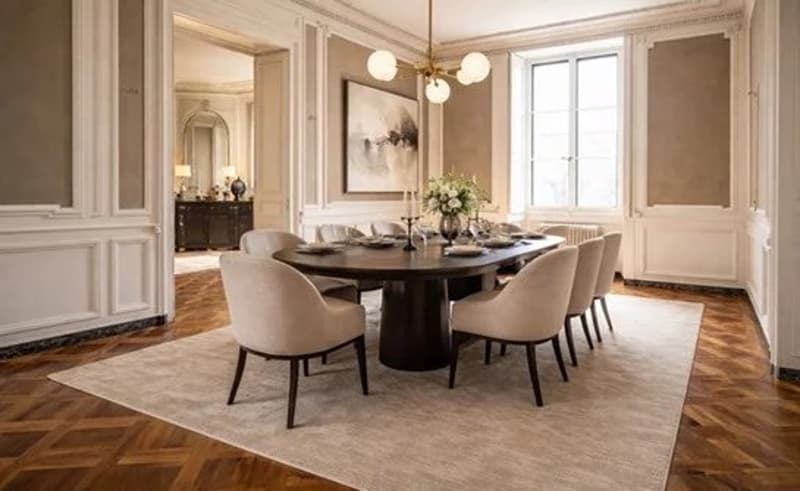 ÉLÉGANT APPARTEMENT DE CARACTÈRE AVEC VUE DÉGAGÉE SUR LE PARC DES BASTIONS (5)