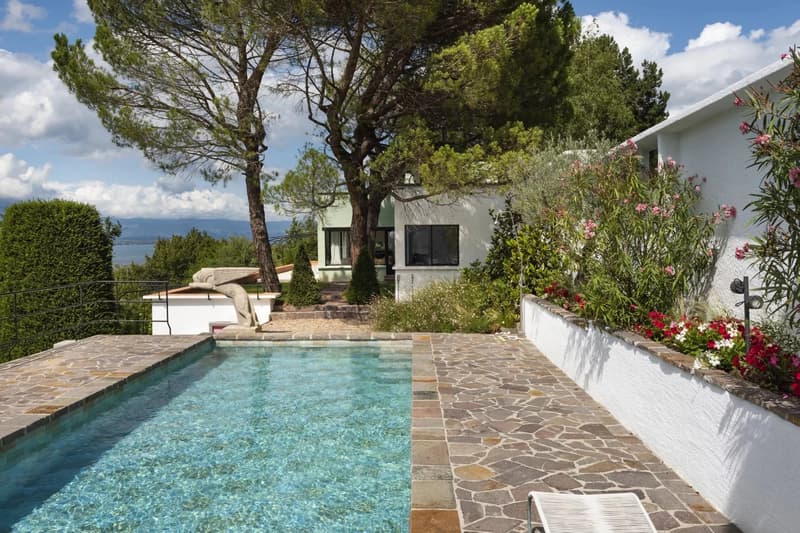 Superbe villa atypique surplombant le lac (5)