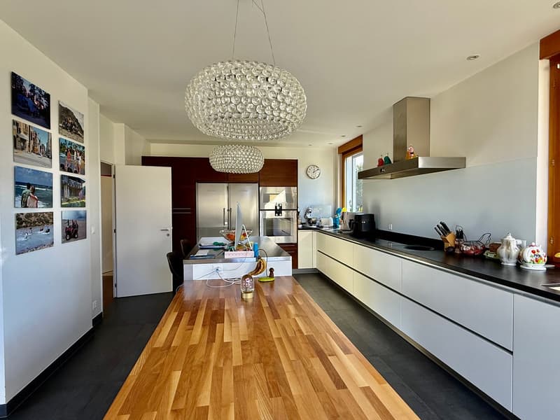 Magnifique villa de 550 m² à Corsier, Élégance, confort et sérénité, grande piscine, parc de 2400 m2 (4)