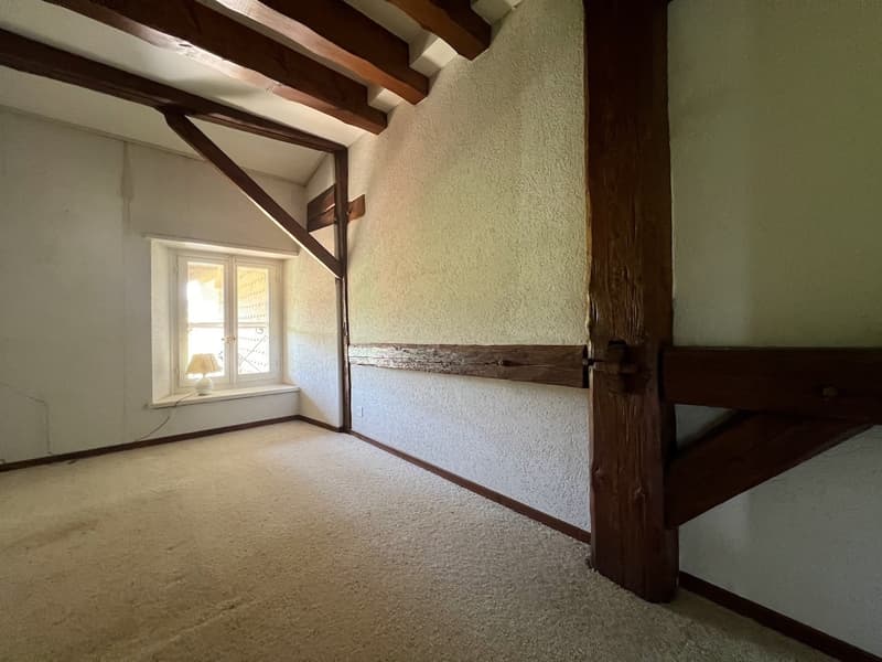 Ferme rénovée 4,5 pièces avec grand rural sur  2 parcelles de 3'109 m2 (6)