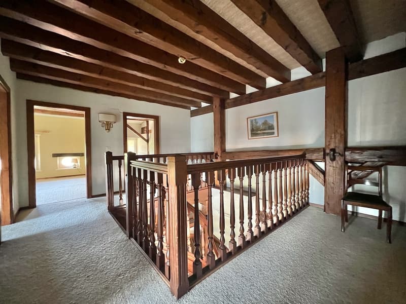 Ferme rénovée 4,5 pièces avec grand rural sur  2 parcelles de 3'109 m2 (5)