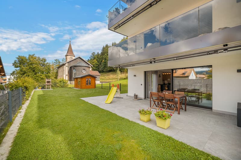 Appartement contemporain avec jardin privatif (7)