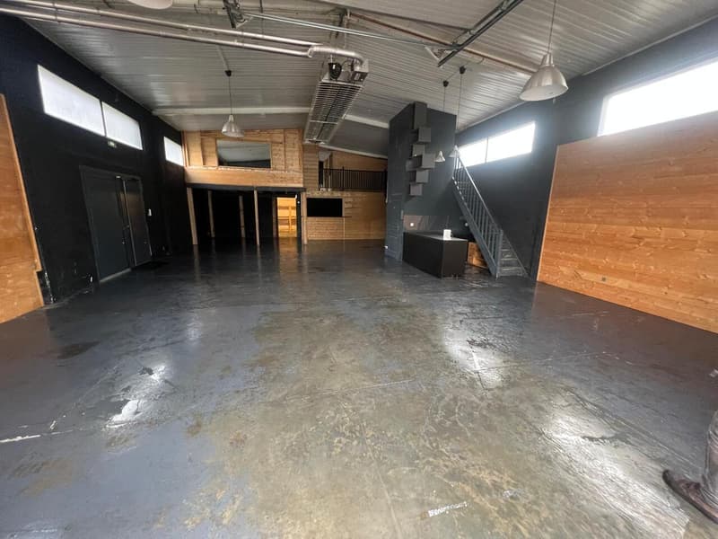 Dépôt 200 m2/500 m2 terrain constructible + Superbe villa avec piscine (2)
