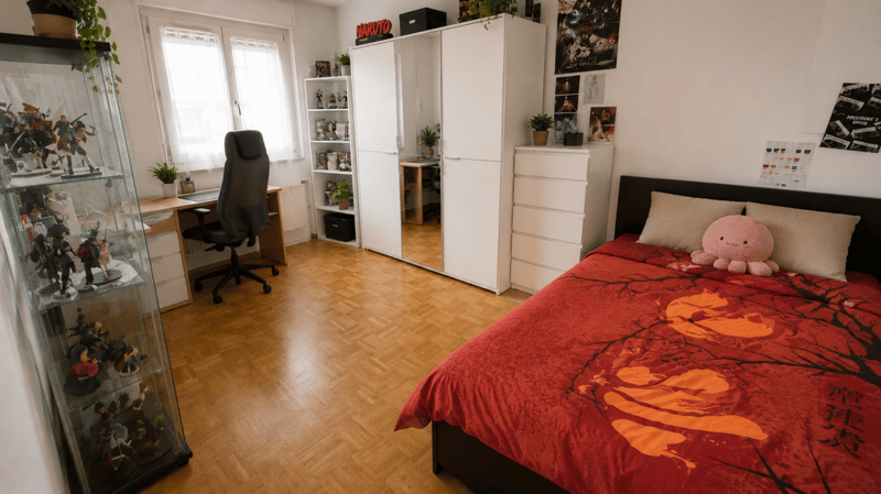 Spacieux attique de 5 pièces avec balcon, garage box et grande cave (11)