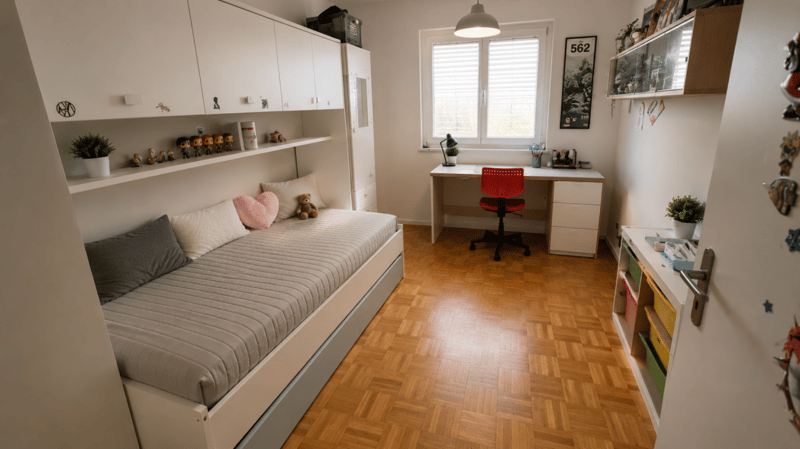 Spacieux attique de 5 pièces avec balcon, garage box et grande cave (14)