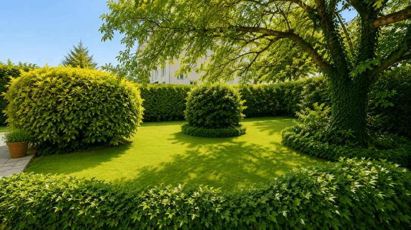 Superbe villa individuelle de 2 logements et disponible aménagé en grand studio, à proximité immédiate du centre d'Yverdon, avec spacieux jardin richement arboré et fleuri (3)
