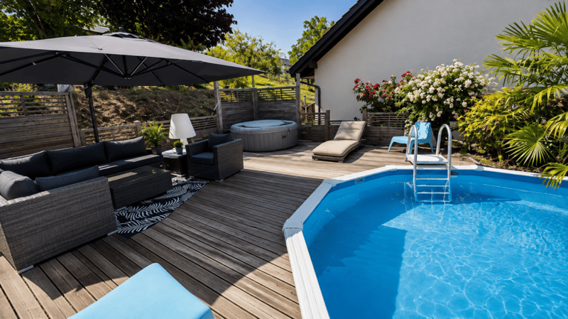 Superbe villa individuelle de 5,5 pièces à Yvonand avec piscine et grand jardin (38)