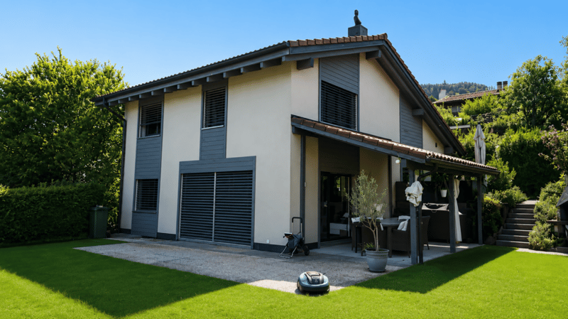 Superbe villa individuelle de 5,5 pièces à Yvonand avec piscine et grand jardin (31)