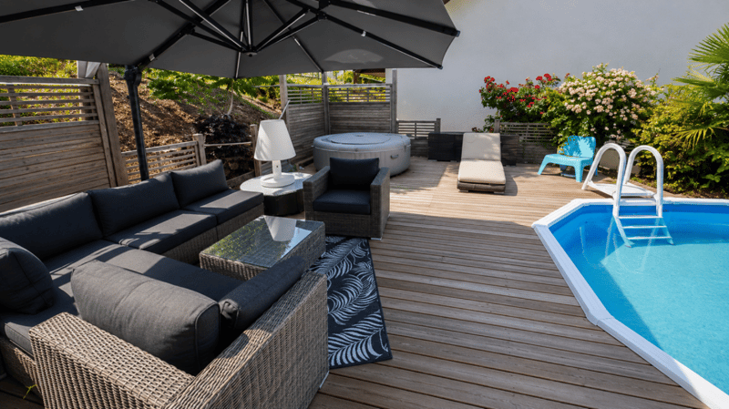 Superbe villa individuelle de 5,5 pièces à Yvonand avec piscine et grand jardin (39)