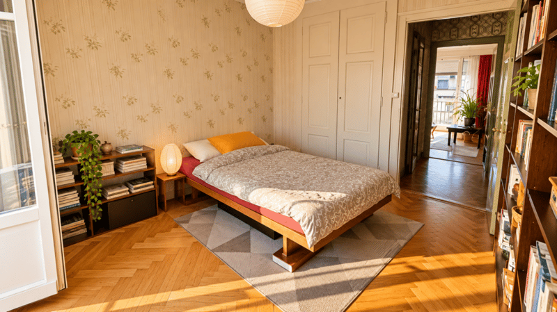 Superbe 3 pièces en attique avec 2 balcons (11)