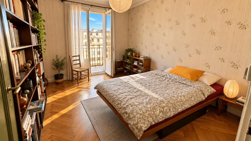 Superbe 3 pièces en attique avec 2 balcons (8)
