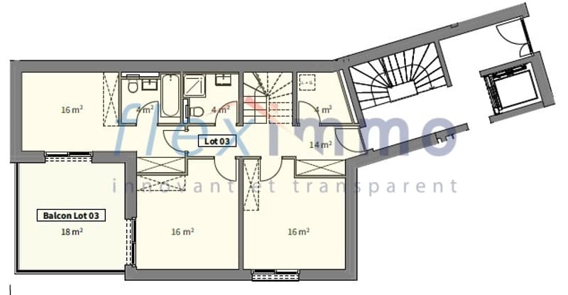 Plan niveau 1 - image non contractuelle