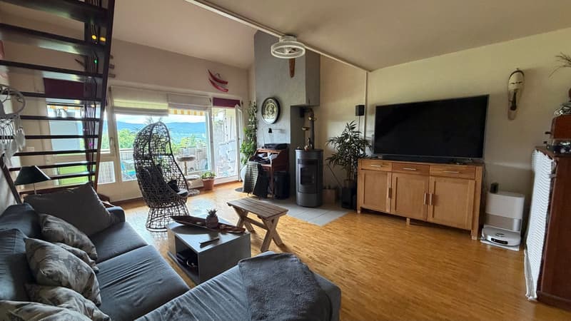 Attique en duplex avec vue dégagée sur la campagne (5)