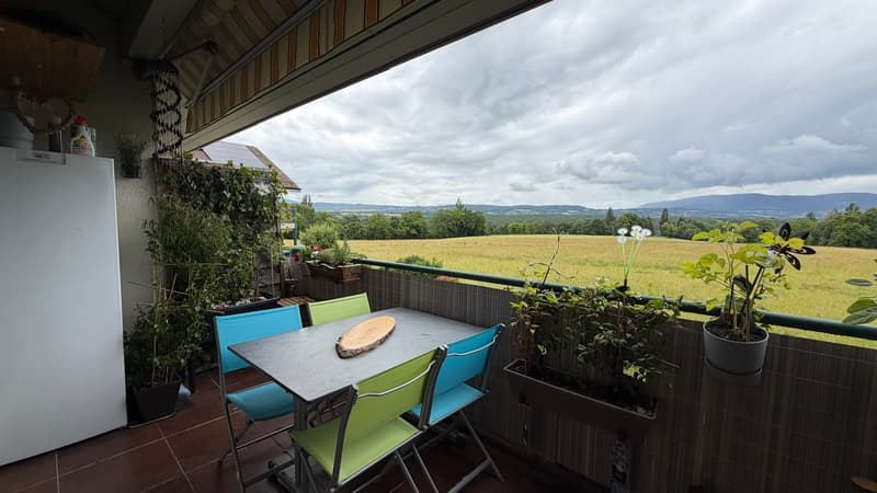 Attique en duplex avec vue dégagée sur la campagne (3)