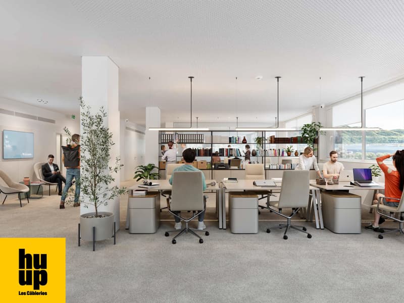 Bureaux et laboratoires divisibles dès 350 m2 à louer à Ecublens (3)